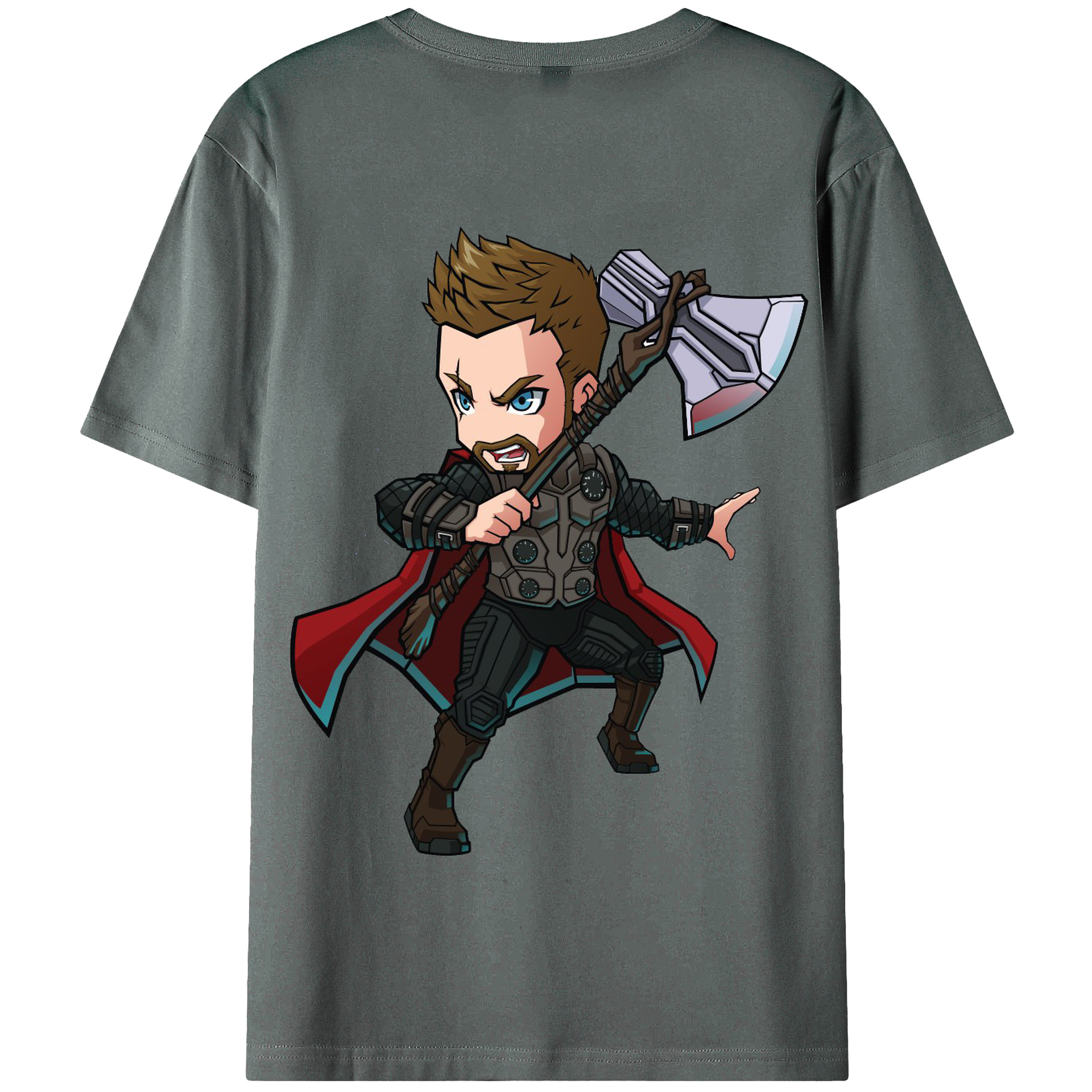 （画像用） アベンジャーズ The Avengers 綿100％半袖Tシャツ（背面プリント）